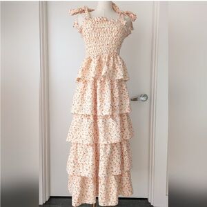 Just Me  Ruffled Tiered Sundress